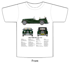 Morgan 4/4 1993-2009 T-shirt Front